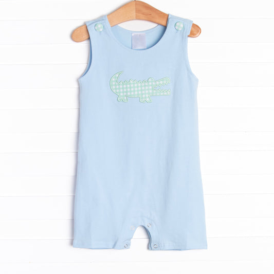 SR1625 blue jumpsuit summer cute baby romper