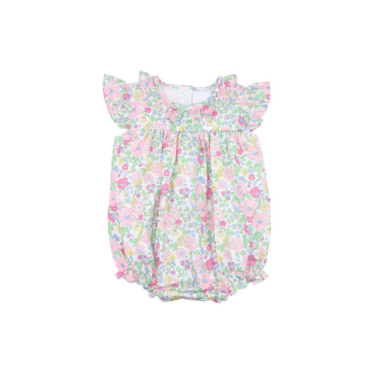 SR1643 floral girl jumpsuit summer cute baby romper