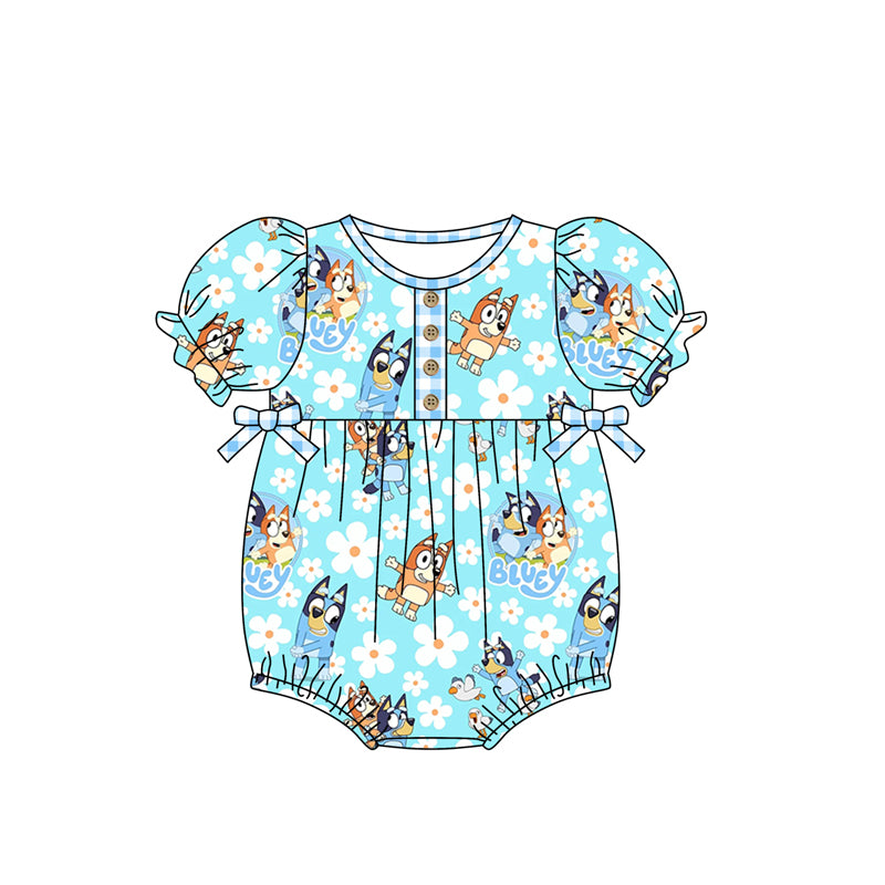 SR1647 dog girl jumpsuit summer cute baby romper