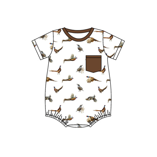 SR1658 duck girl jumpsuit design summer cute baby romper