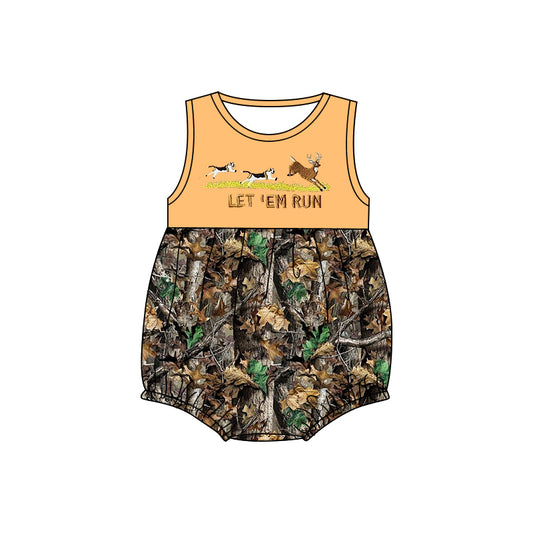 SR1660 camo design girl jumpsuit design summer cute baby romper