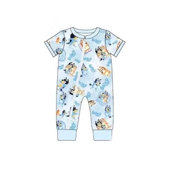 SR1663 Dog boy jumpsuit summer cute baby romper