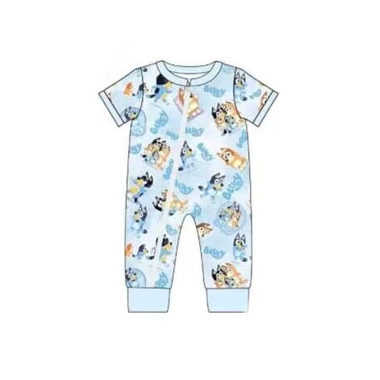 SR1663 Dog boy jumpsuit summer cute baby romper