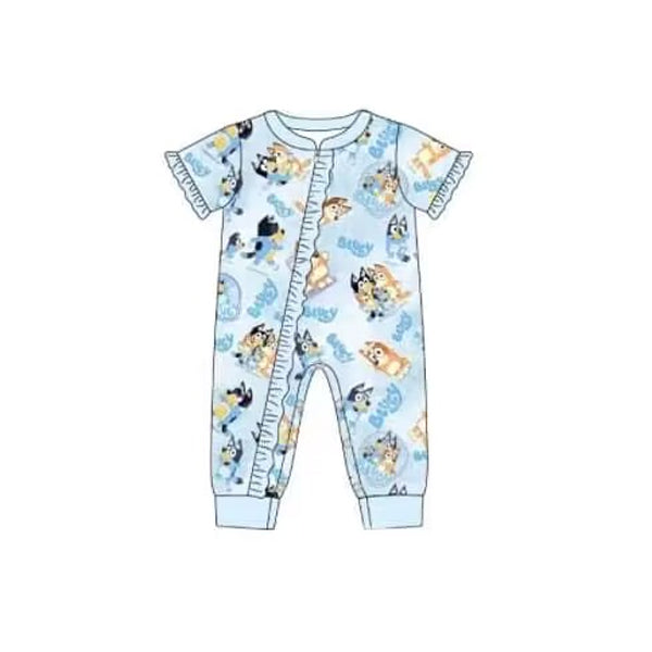 SR1664 Dog girl jumpsuit summer cute baby romper