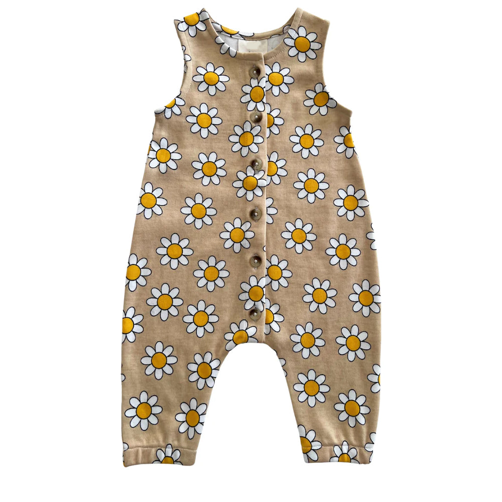 SR1703 cute floral girl jumpsuit summer cute baby romper