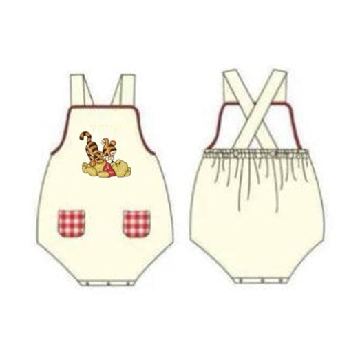 SR1704 cartoon cute kid jumpsuit summer cute baby romper