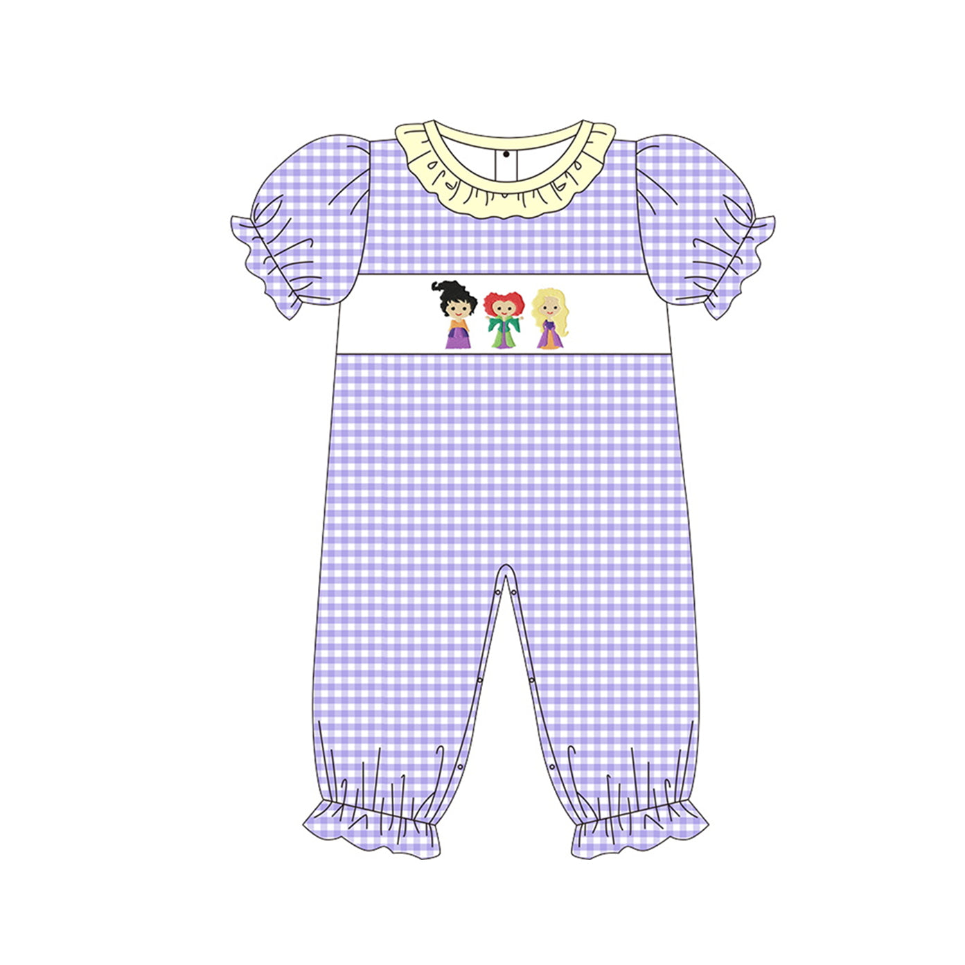 SR1712 purple cute kid jumpsuit summer cute baby romper