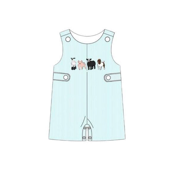 SR1727 cow cute kid jumpsuit summer cute baby romper