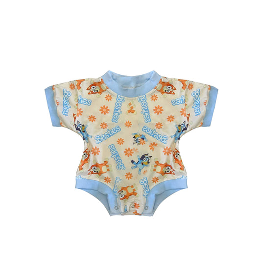 SR1744 dog cute summer baby jumpsuit summer cute baby rompers