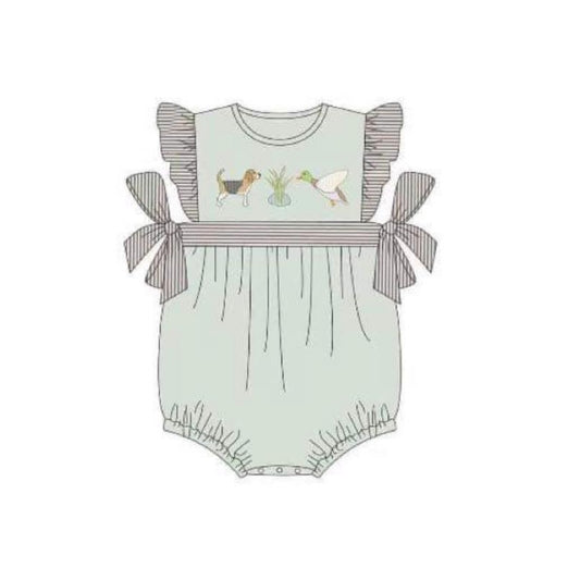 SR1790 duck summer kid jumpsuit rompers