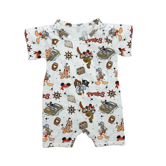 SR1801 Cartoon boy hot sale summer kid jumpsuit rompers