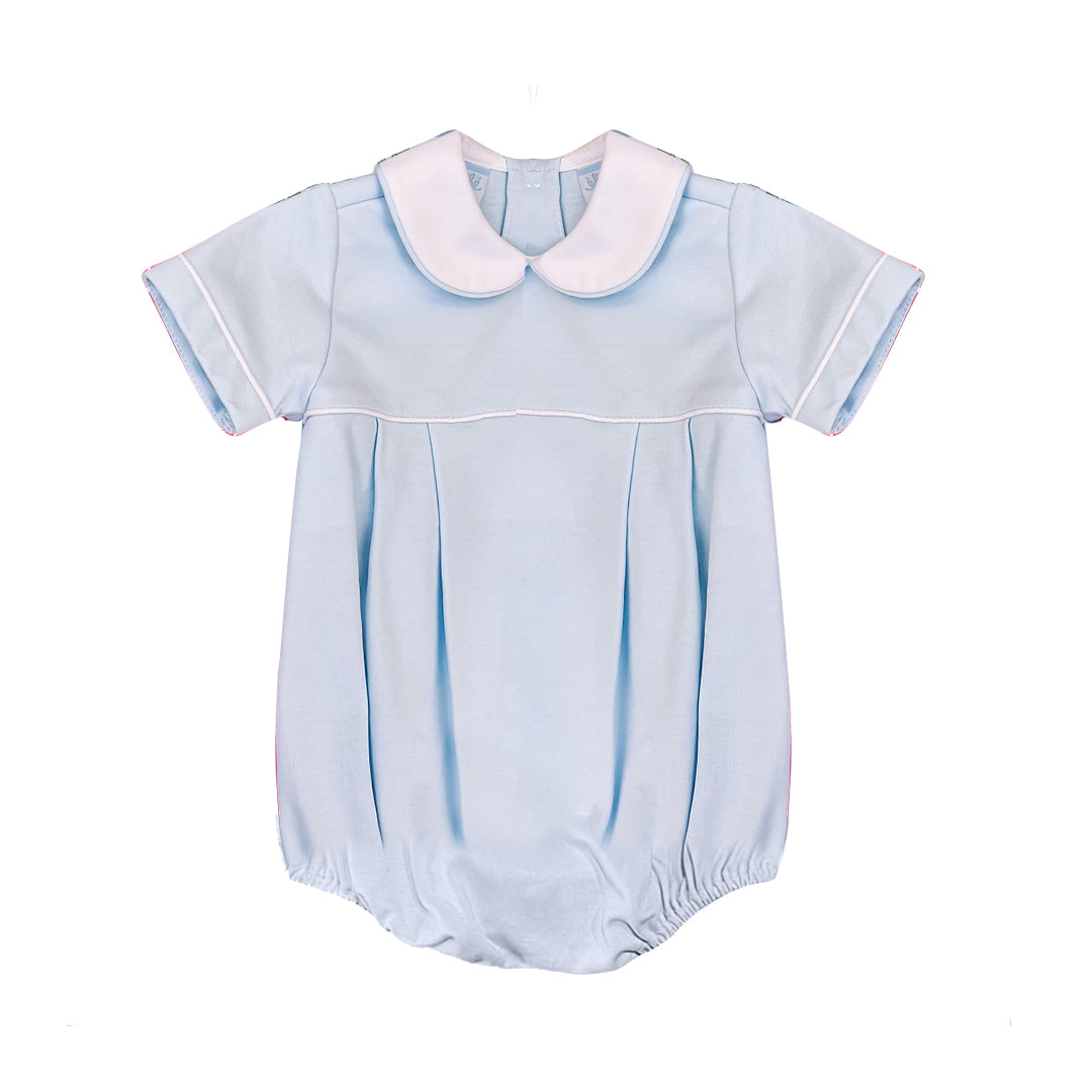 SR1826 blue short sleeve  summer kid jumpsuit rompers