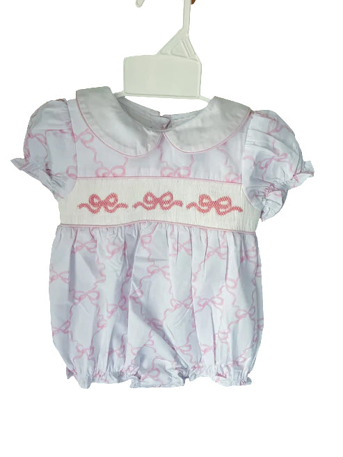 SR1967 Bow Cute Baby Toddler Short sleeve cute baby kid romper