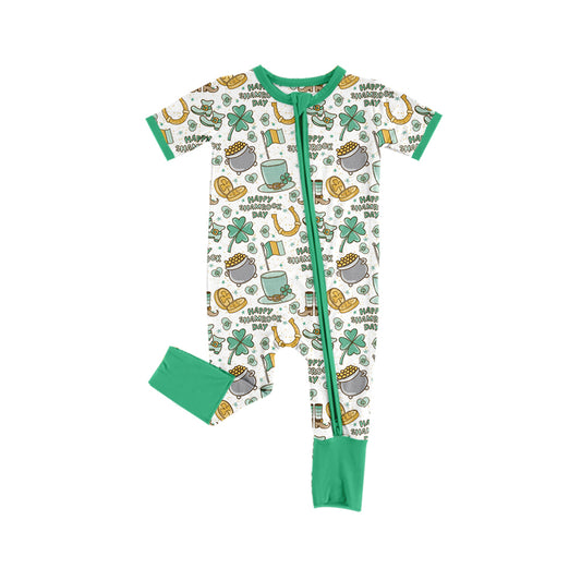 SR2081 Cute Baby Toddler Short sleeve baby kid rompers