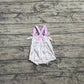 4.2 SR2961 Straps bow stripe floral baby girls summer romper pre order