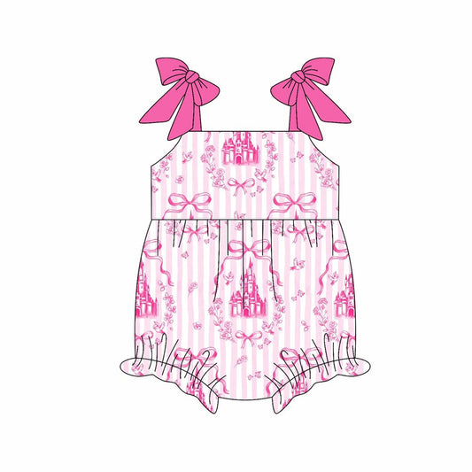 4.12 SR3077 Baby Girls Summer Bubble Romper Pre order