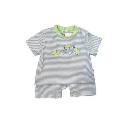 4.12 SR3078 Baby Boys Summer Golf Romper Pre order
