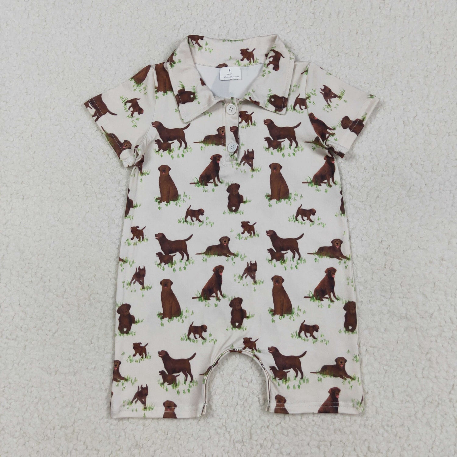 Baby boys summer rompers