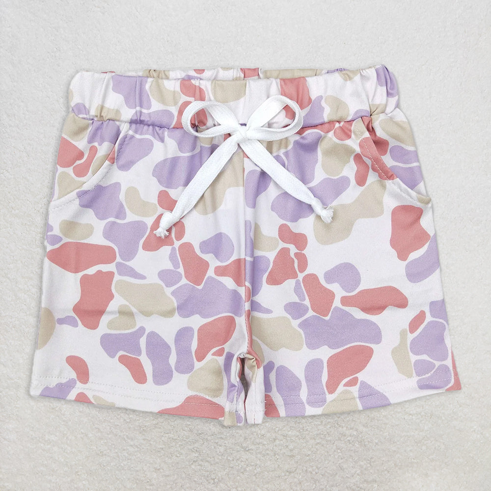 RTS NO MOQ Baby Boys Summer pants SS0142 Camo Print Summer Bottom Shorts