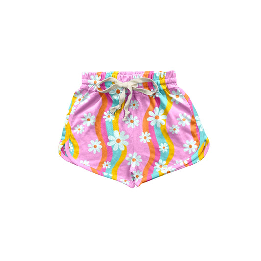 SS0302 Floral Cute Baby Kid Shorts