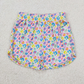 RTS NO MOQ Summer Sibling Baby Girls 4 Colors Sport Shorts Bottoms