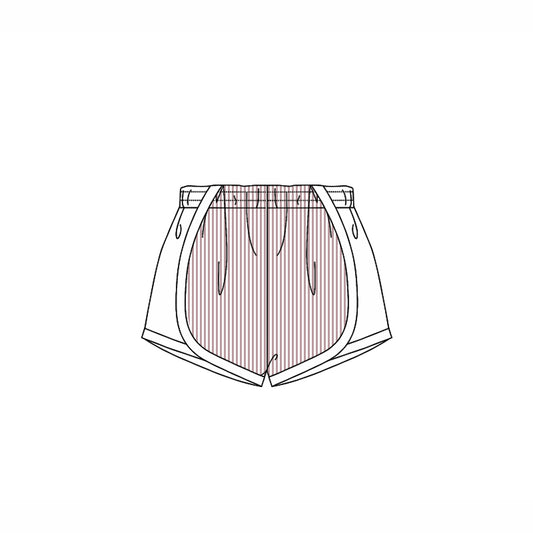 4.14 SS0490 Baby Girls Khaki Stripe Shorts Bottoms Pre order