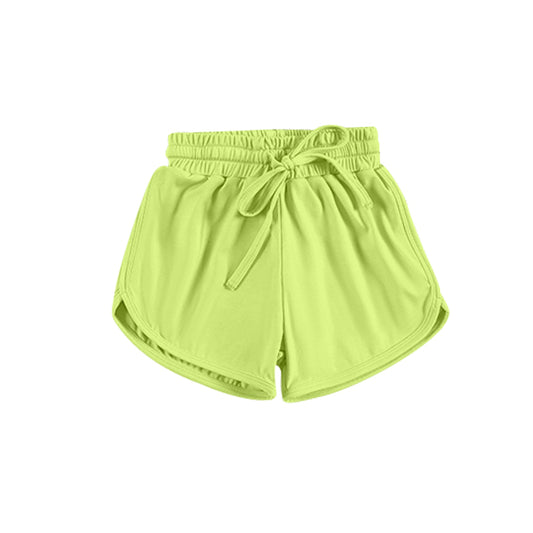 4.14 SS0506 Baby Girls Aqua Belt Yoga Shorts Bottoms Pre order