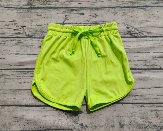 4.30 SS0506 Baby Girls Aqua Belt Yoga Shorts Bottoms Preorder