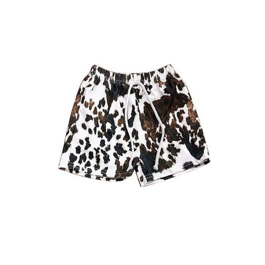 4.9 SS0510 Baby Boys Cow Print Shorts Bottoms Pre order