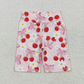 RTS NO MOQ Summer Sibling Baby Girls 6 Colors High Waist Tennis Yoga Biking Shorts Bottoms