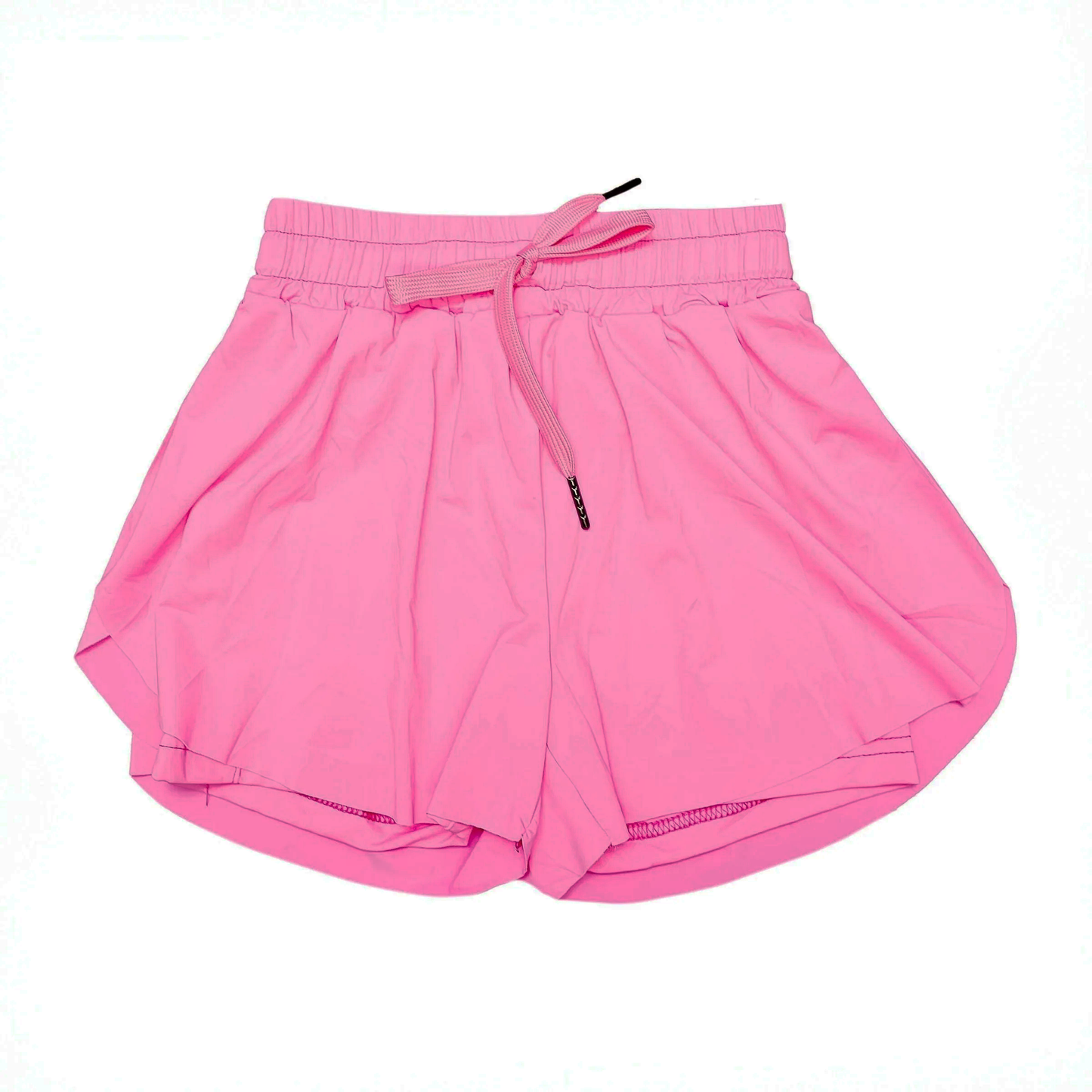 4.2 SS0546 Pink kids girls activewear summer yoga shorts pre order