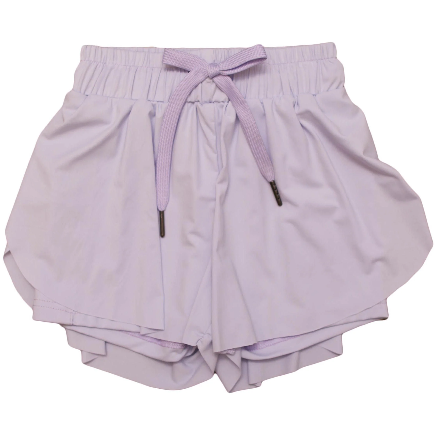 4.2 SS0550 Lavender kids girls activewear summer yoga shorts pre order