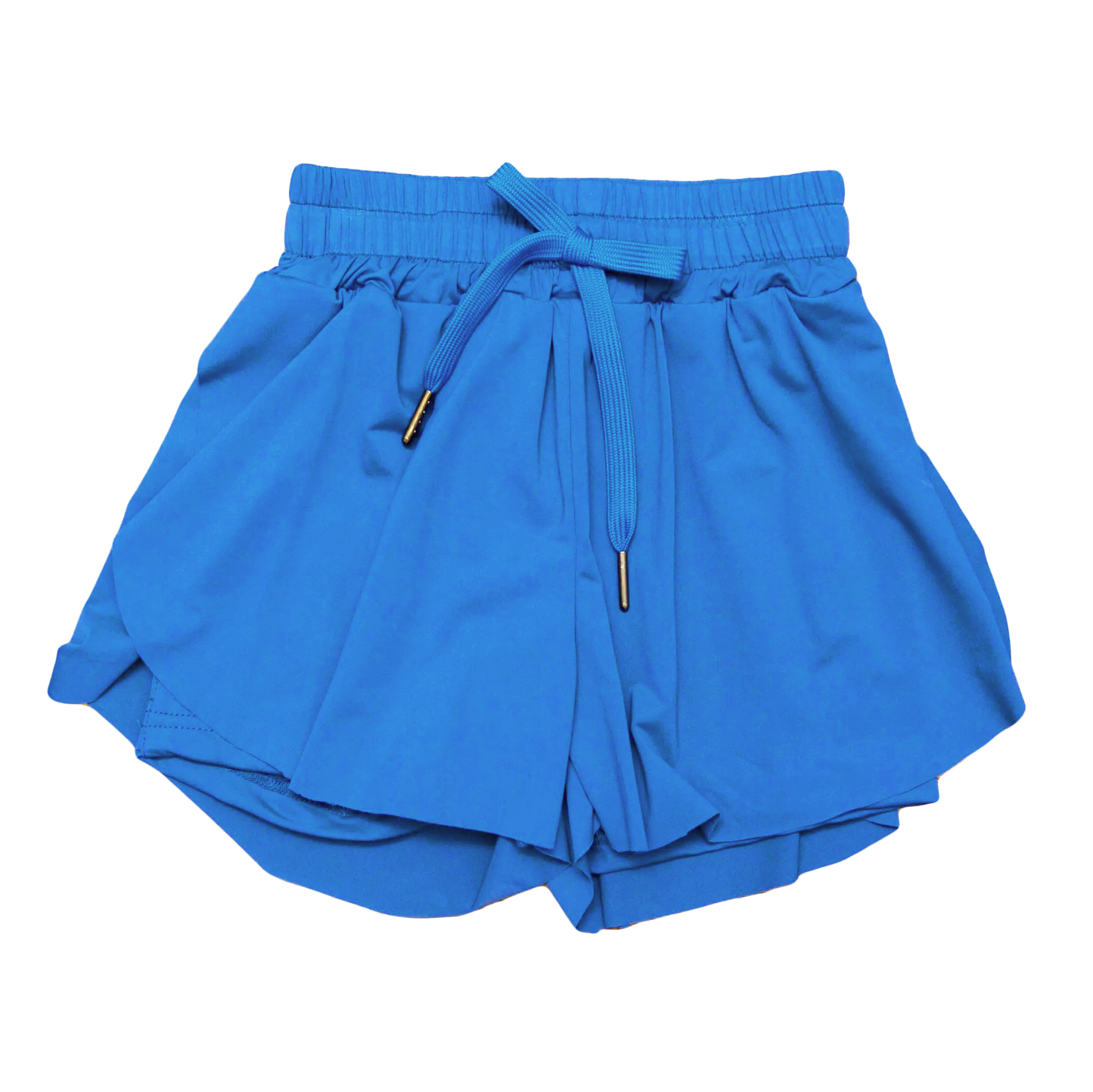 4.2 SS0552 Blue kids girls activewear summer yoga shorts pre order