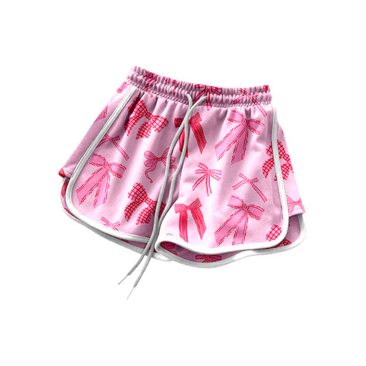 4.4 SS0599 Baby Girls Pink Bows Summer Pockets Shorts Bottoms Pre order