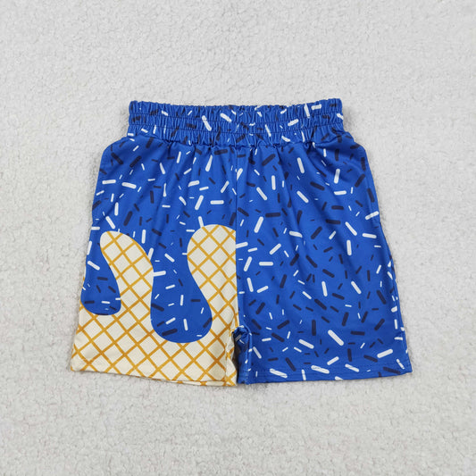 RTS Baby Boys Kids Blue Drips Sprinkles Summer Shorts Bottom