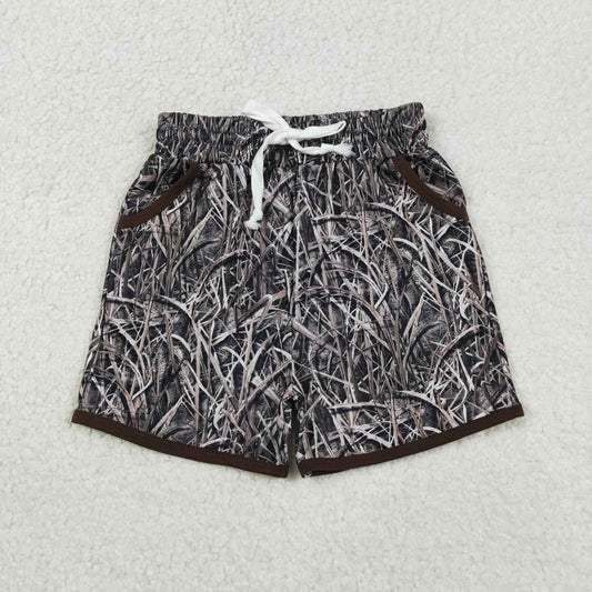 RTS Boys Kids Leaves Pockets Shorts Summer Bottom