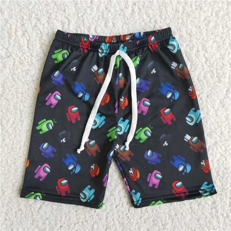 boy swimming shorts with elastic waist