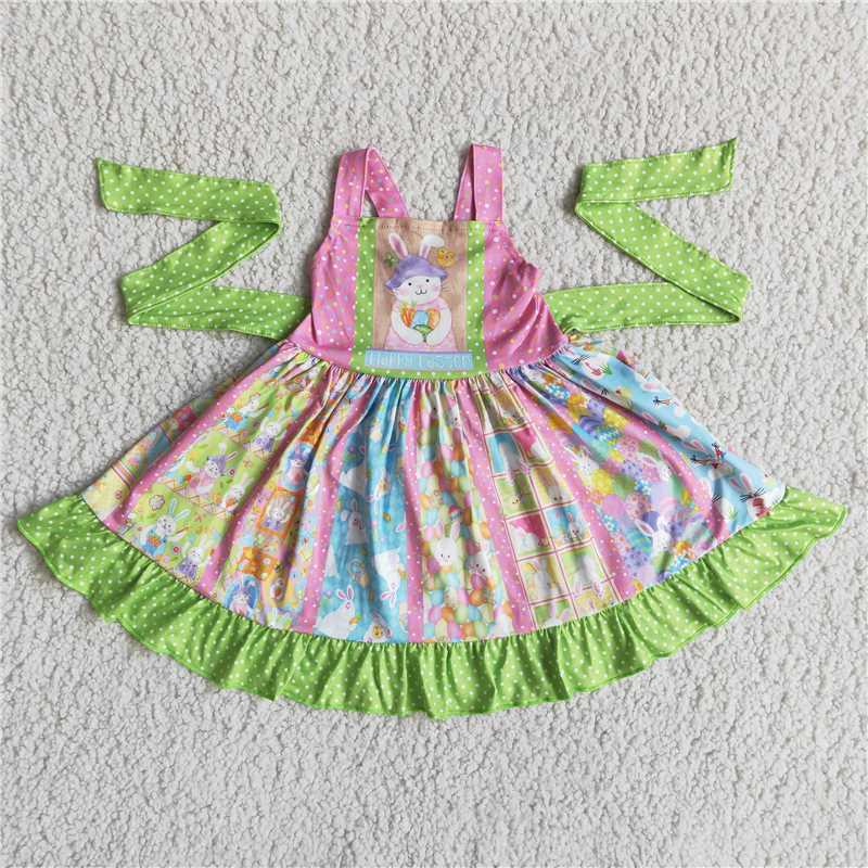 baby girl sleeveless twirl dress with belt