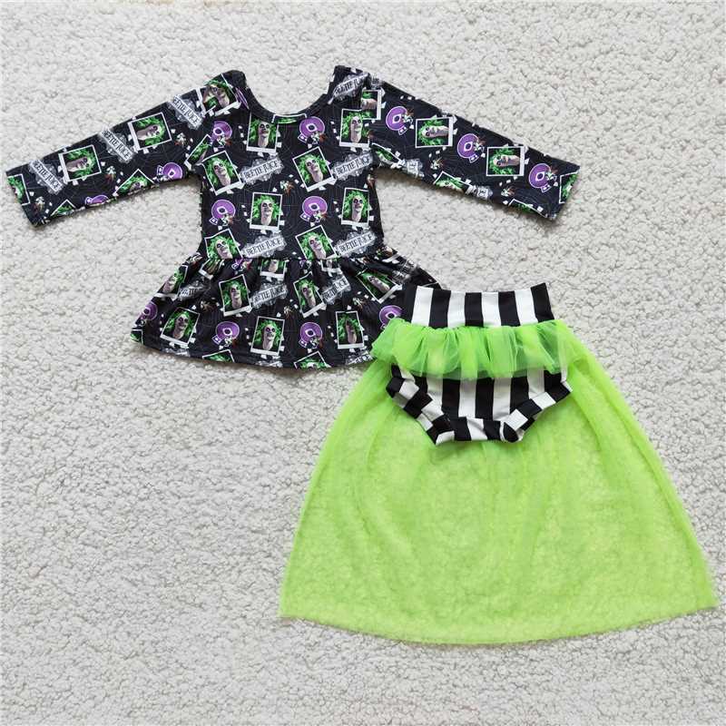 6 C8-1 girl fashion voile outfit for halloween