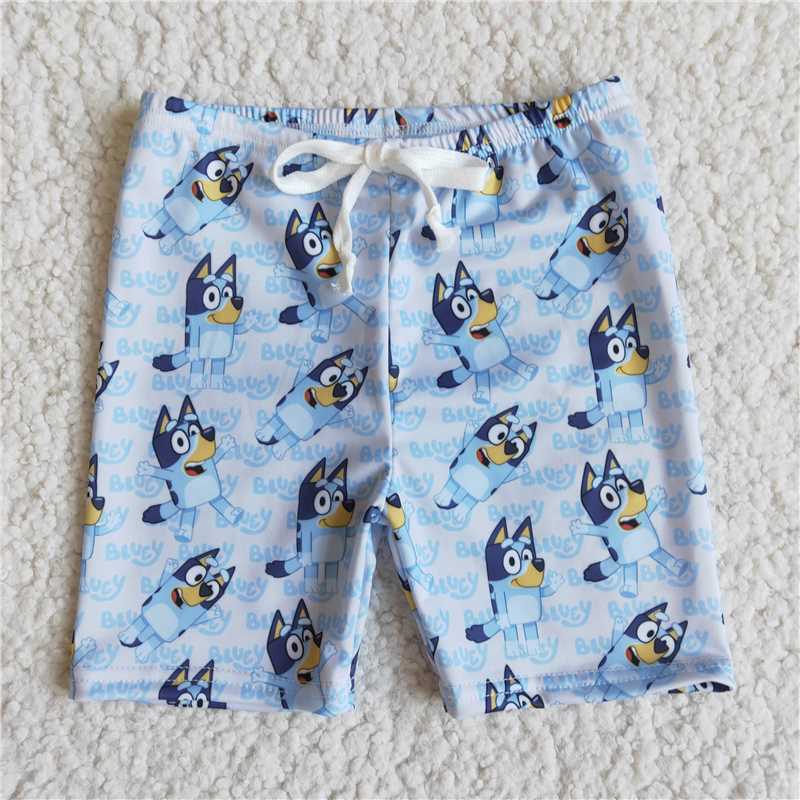 boy summer elastic waist swimming shorts