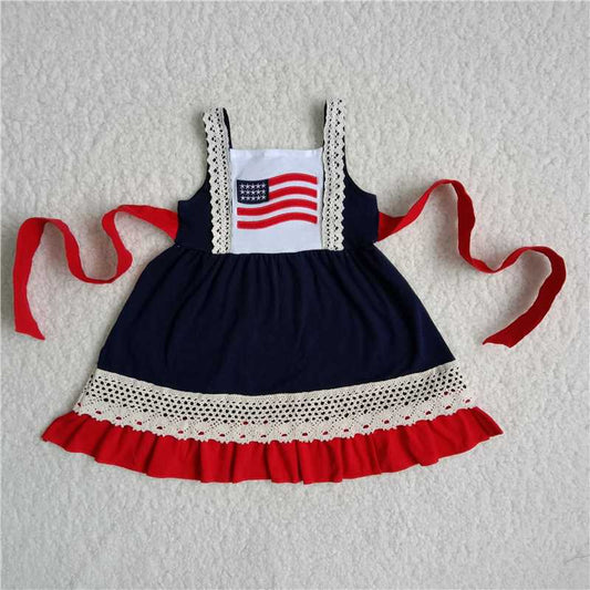 baby girls embroidery craft 100%cotton dress
