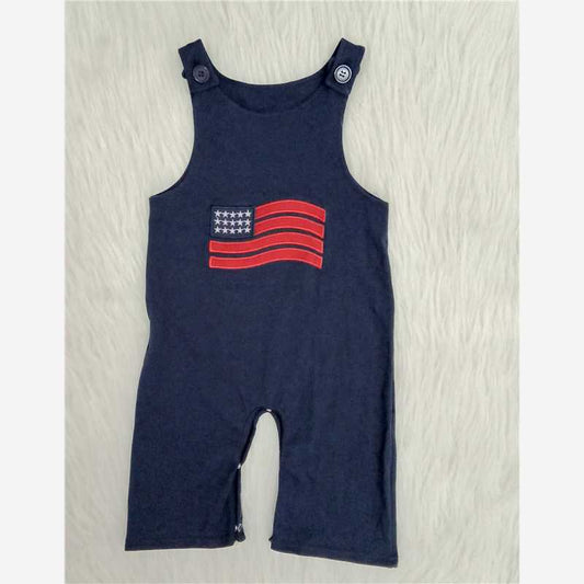 boy embroidery craft independence day romper