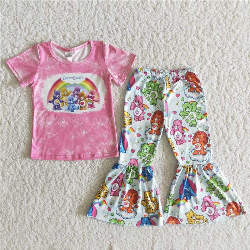 B4-22 Multicolor Care Bear Pink Set