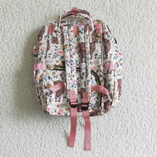 kids fashion high quality floral backpack