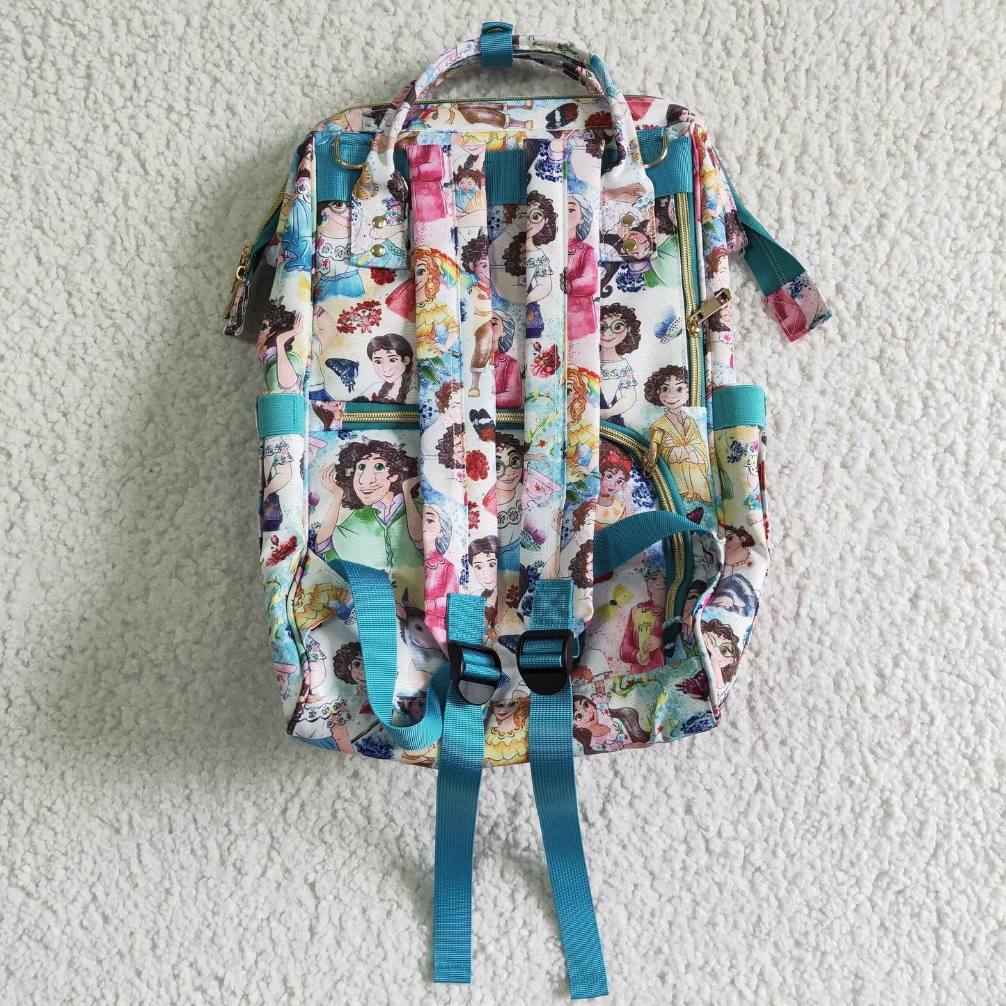 children fashion zipper backpack