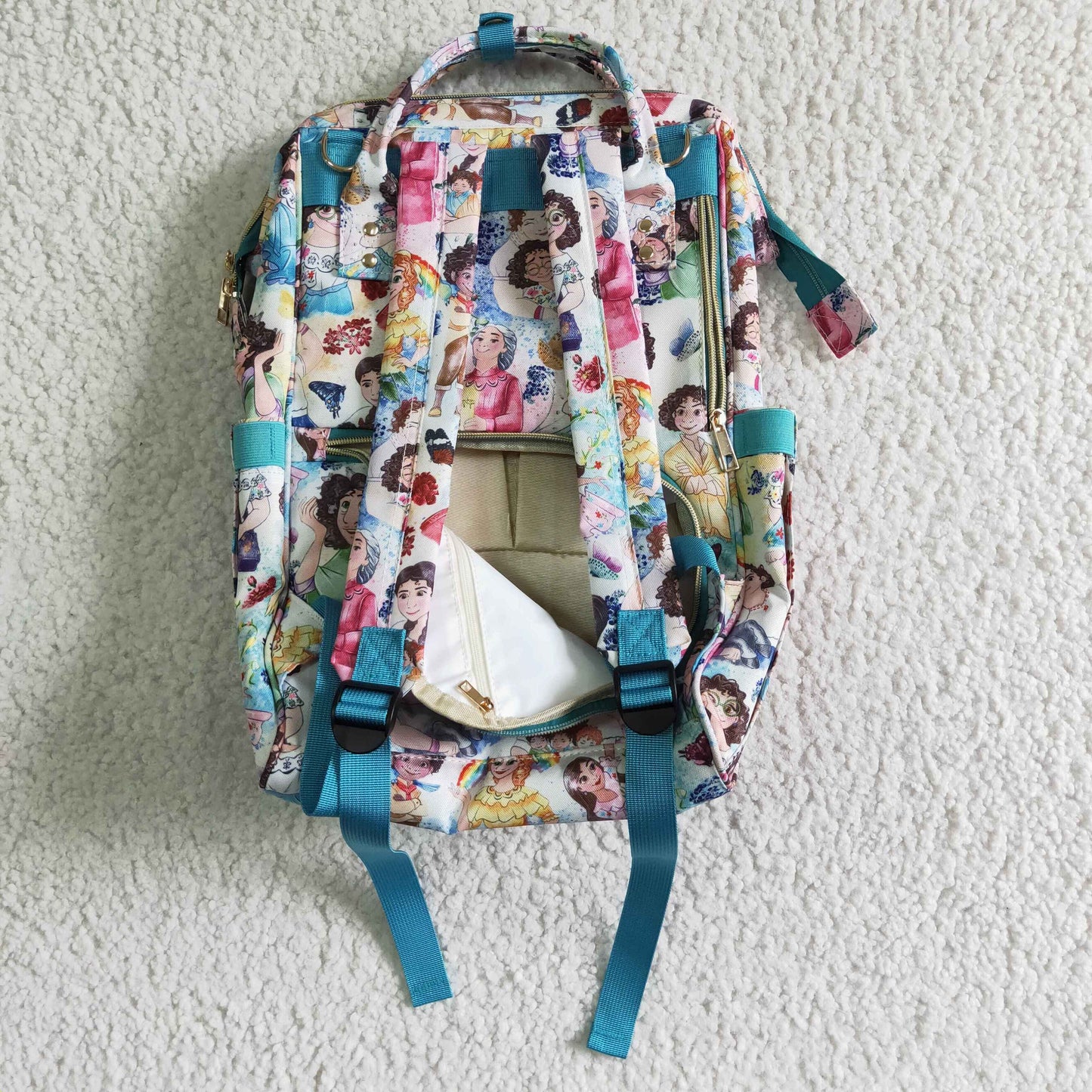 children fashion zipper backpack