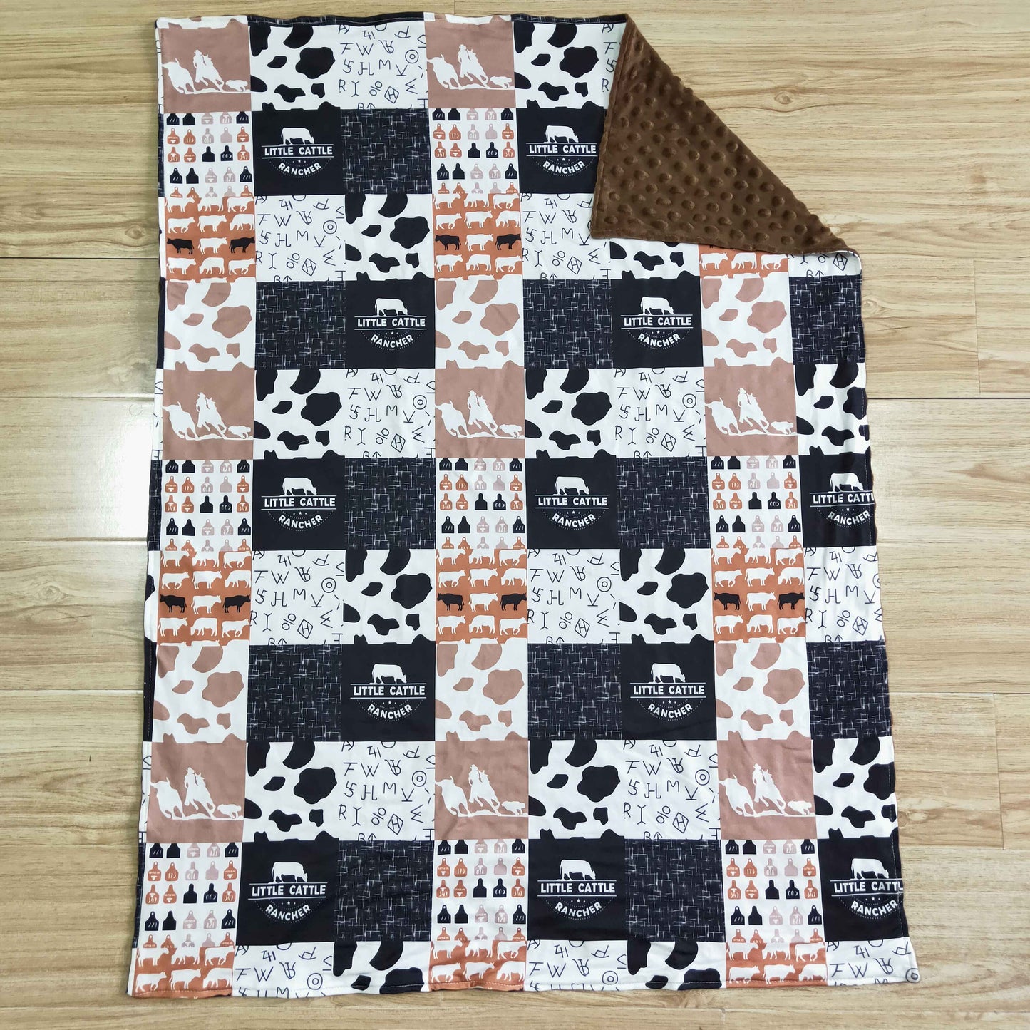 infants kids farm style blanket