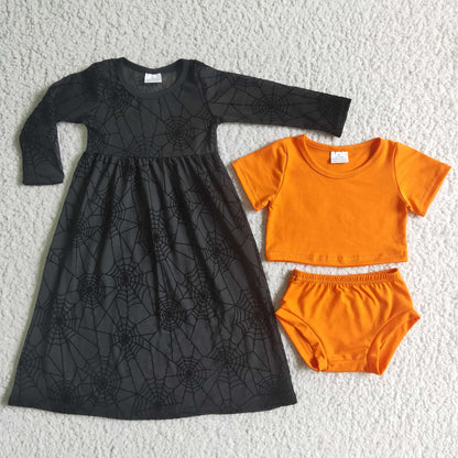 GBO0060 girl high quality new style halloween lace outfit