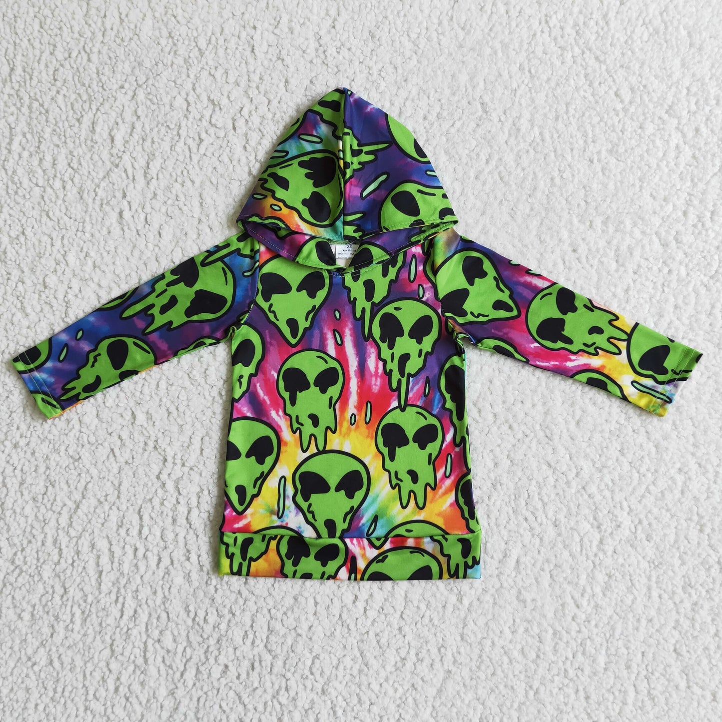 BT0049 kids fall long sleeve hooded top