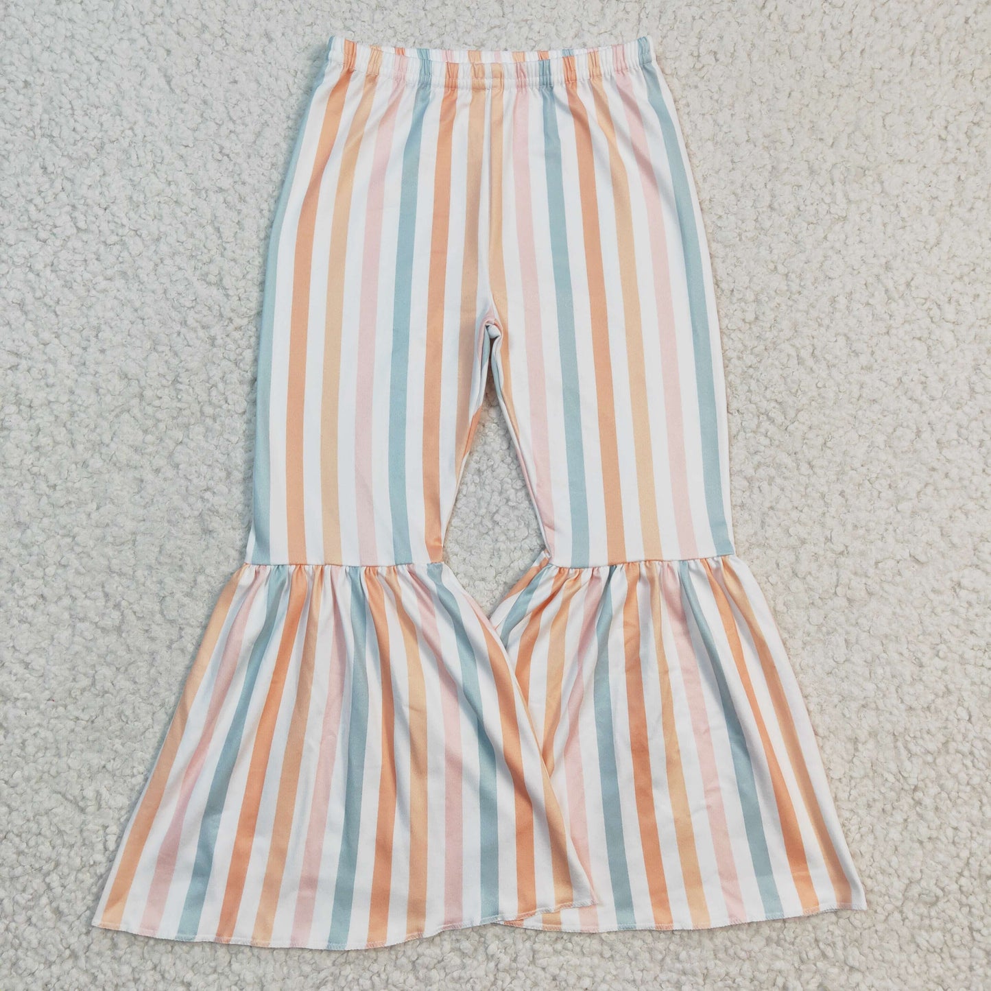 P0057 baby girls fashion elastic waist bell bottoms